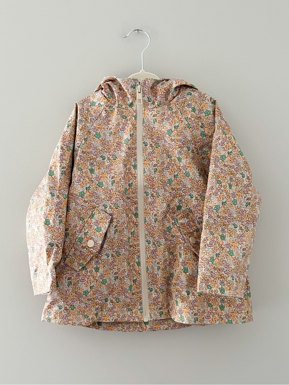 Zara Floral Rain Jacket